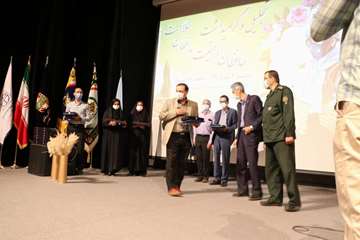 آیین تجلیل و گرامیداشت حافظان امنیت و مدافعان سلامت به مناسبت چهلمین سالگرد دفاع مقدس 